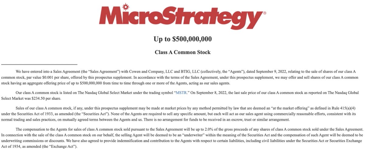 kerooke's tweet image. MicroStrategy is raising up to $500M to buy more Bitcoin.

Probably nothing.
