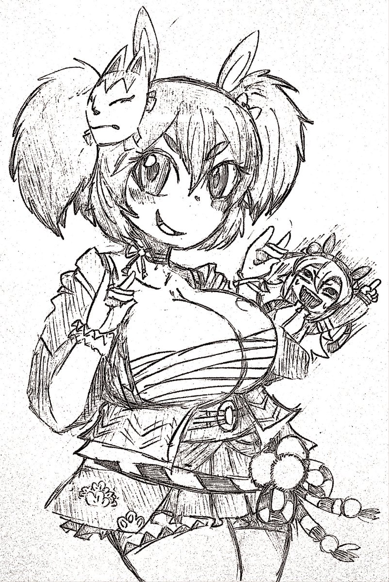WcgHPQVQxM5DikR's tweet photo. #イラスト　#ウマ娘
 #イナリワン
#イラスト好きさんと繋がりたい
#絵描きさんと繋がりたい

※注)一部、

\\てやんでい♡//

……な表現が含まれています🦊💕🐎 https://t.co/OsZ1lY2QuC
