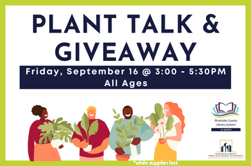 MGPRiverside's tweet photo. The  @LaQuintaPL will host UC Master Gardener's on the topic of  "Gardening with Cool Season Vegetables"
https://t.co/FXumA7MCRF https://t.co/Pe9f0OdfDR