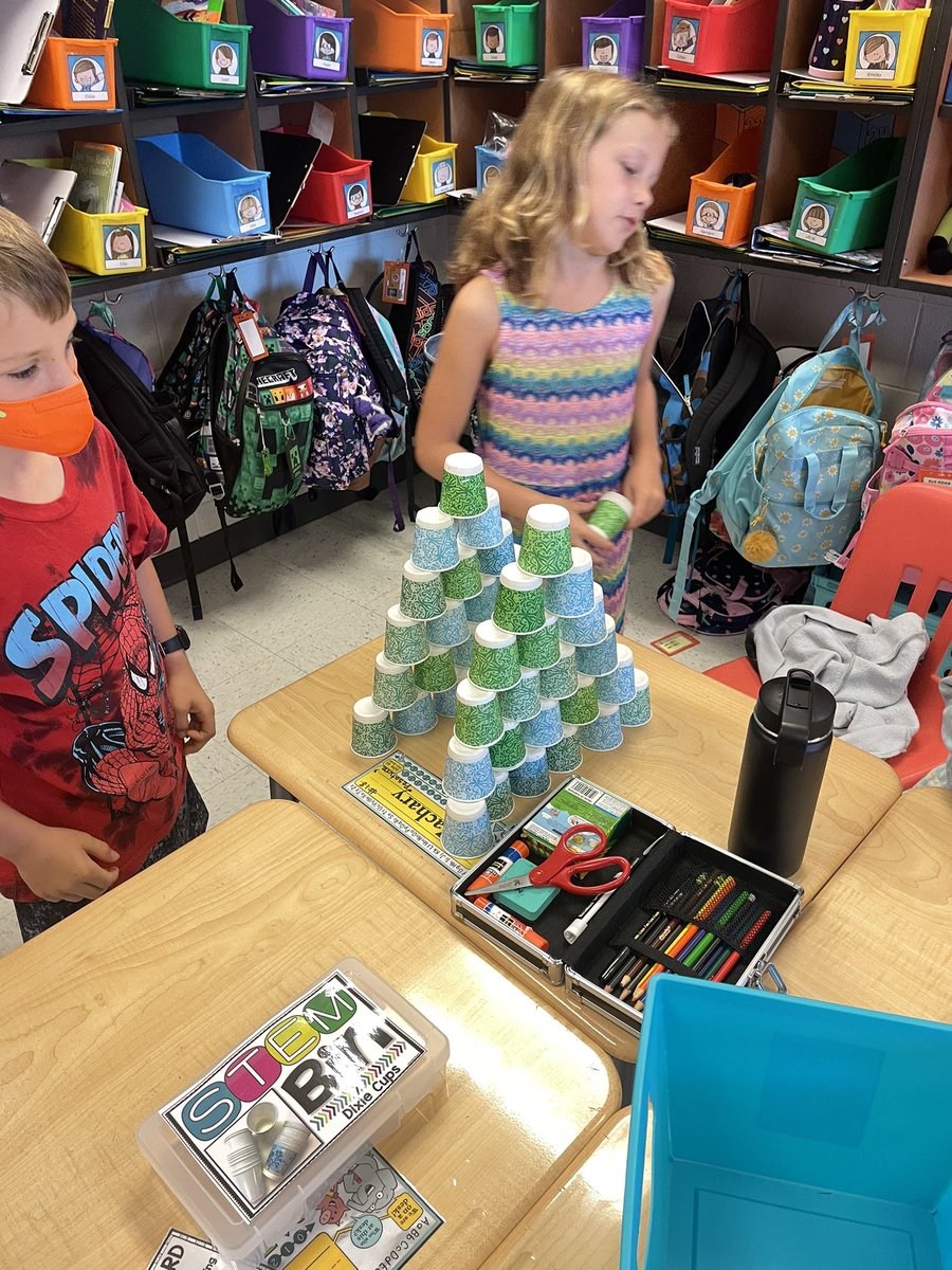 stm_4tigers's tweet photo. These 2nd grade engineers really put the “E” in STEM today! The conversations, problem solving and positive remarks to teammates was amazing to see!!🌟
#TheNokesvilleSchool
#NokesvilleTigers https://t.co/XdBQs2W9Tr