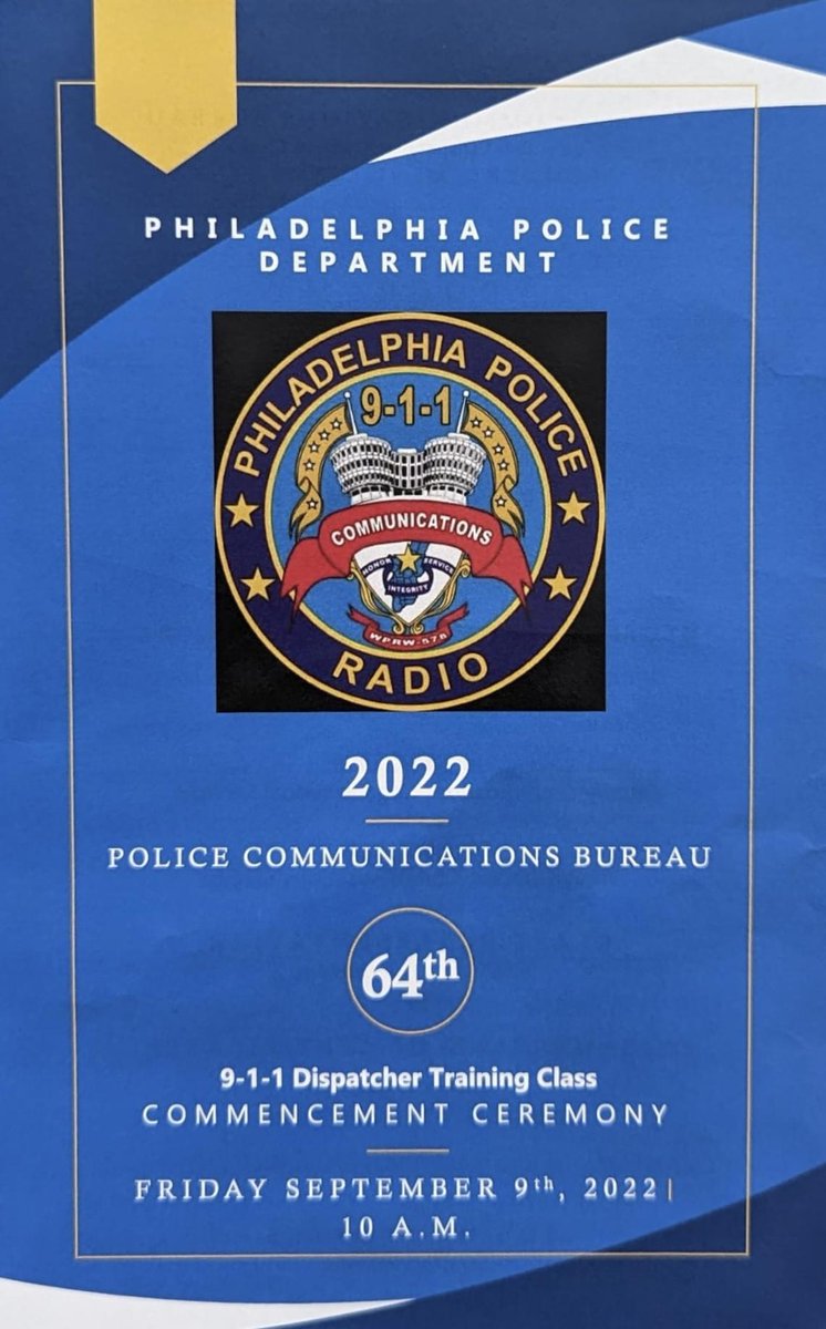 PPDCommish's tweet photo. Congratulations to PPD Police Communications Dispatcher Class #64 on their graduation from training! Thank you for answering your city's call to service, and best of luck in your new careers. #HonorIntegrityService #FirstOfTheFirstResponders https://t.co/8VsjMSC5Zv