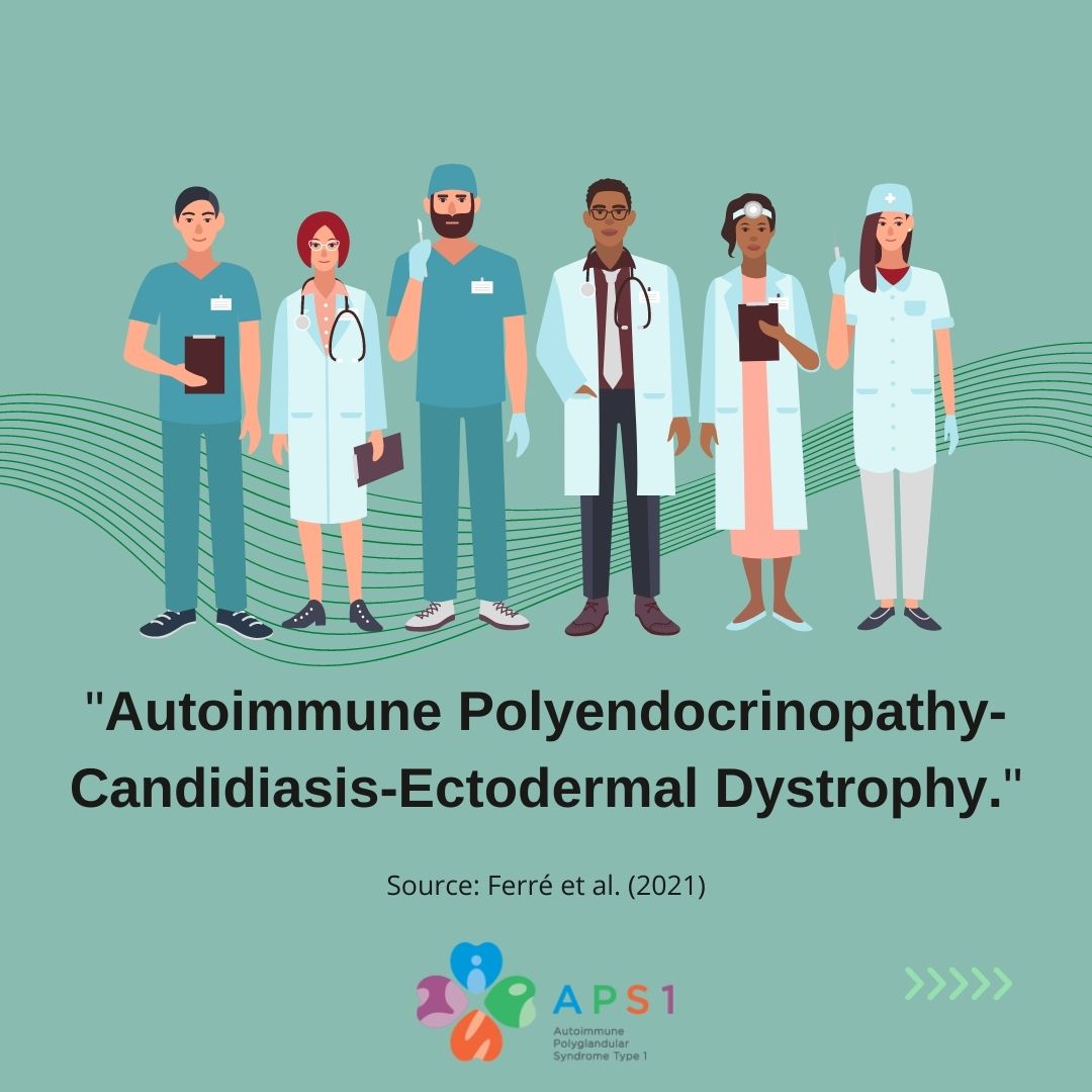 APSType1's tweet photo. Newly diagnosed or simply looking for a backgrounder on APS Type 1? Check out this recent article by the NIH Study Team: “Autoimmune Polyendocrinopathy-Candidiasis-Ectodermal Dystrophy.” -- Ferré et al., (2021). https://t.co/B3zkpuWPkA https://t.co/G8eFDadM1d