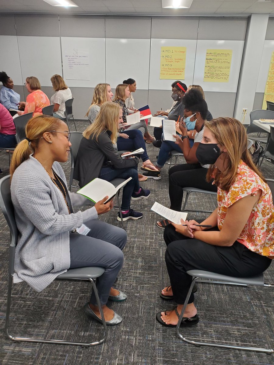 MrsSteelKeelor's tweet photo. WCPSS Math Coaches kicked off the year w/a fabulous day of learning &amp; community building! We learned about emotional intelligence on teams, explored revisions to the DPI Unpacking Documents, AND added to our toolkits of enrolling &amp; coaching cycles. It's gonna be a great year! https://t.co/xsv4Hl6Rjz