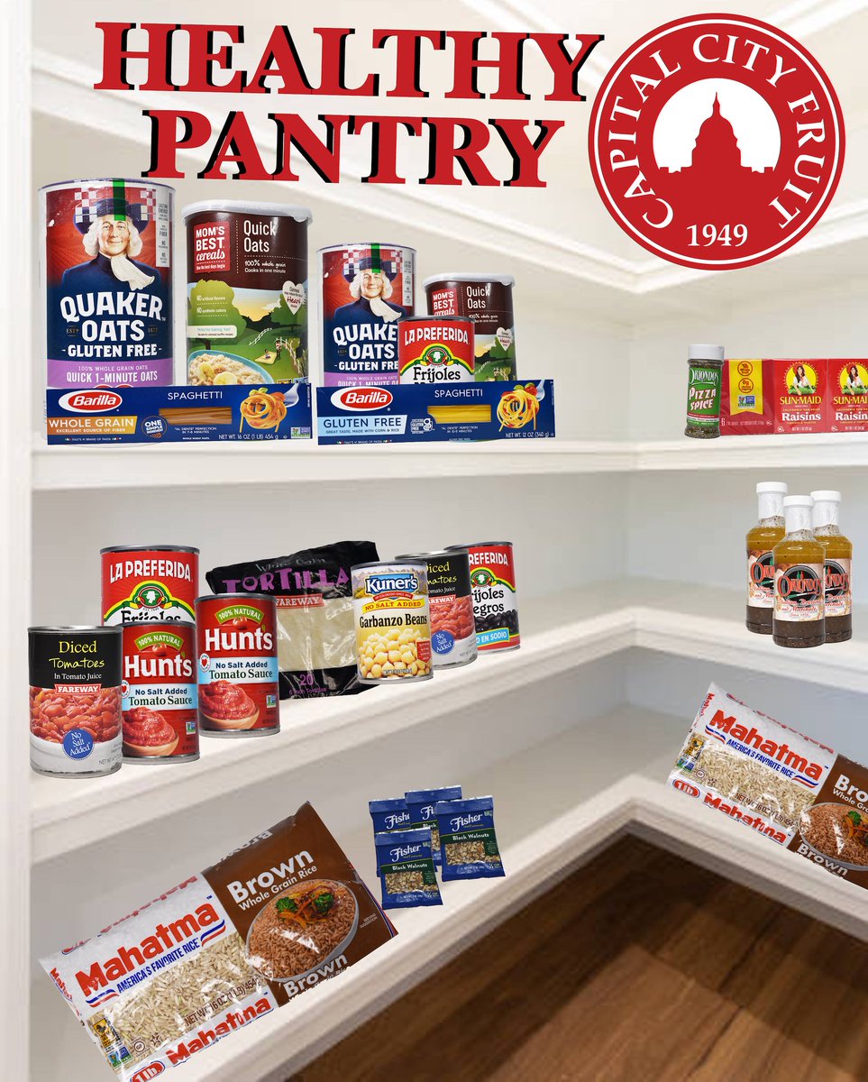 Brand new Healthy Pantry items now on our store!  We have several new staple items sure to add more to your free home delivery shopping list. Check out our fresh produce and new Healthy Pantry products at tinyurl.com/24wabyaf to see for yourself.