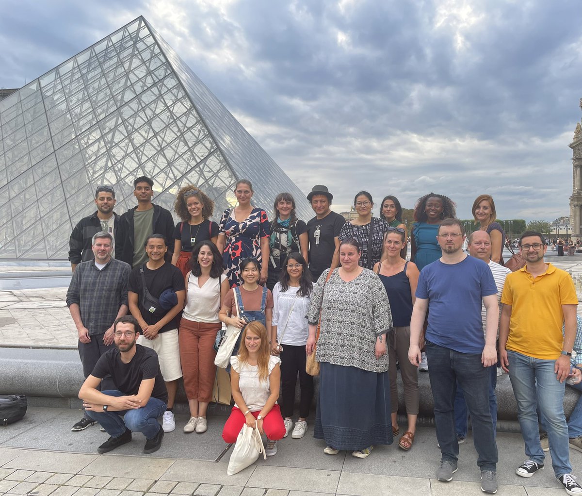 Really nice to have been able to have a team retreat in person, not least in beautiful Paris just before #IGES22. Lots of time for scientific discourse and sampling of all that Paris has to offer:)