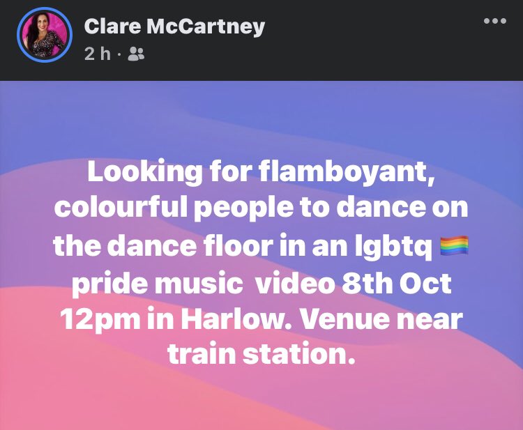 OfficialClareH1's tweet photo. #harlow #LGBTQ https://t.co/AbLc88sKsr