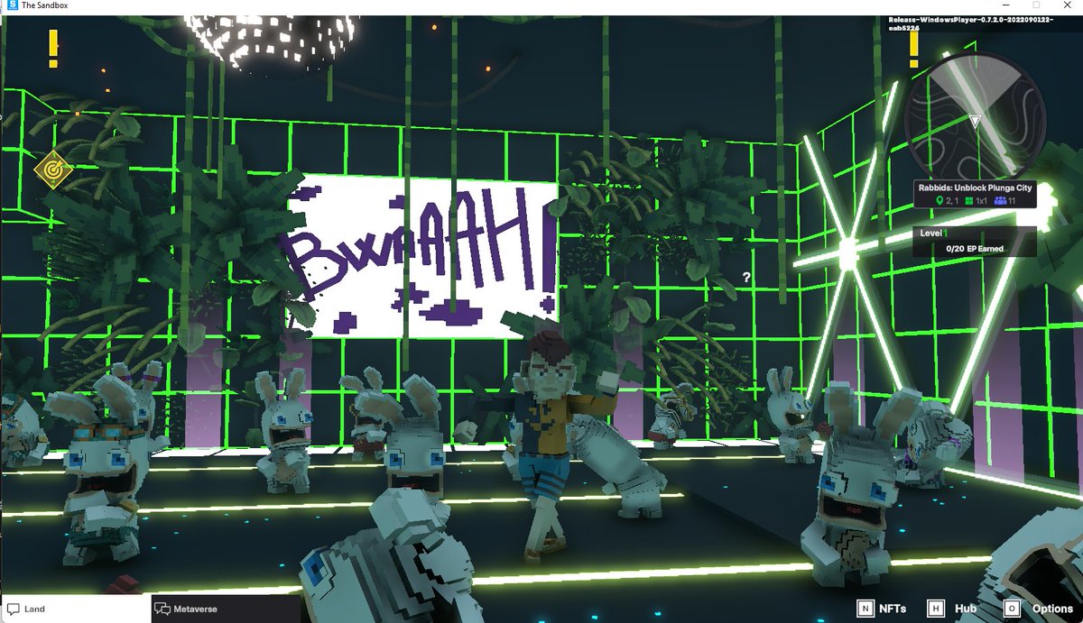 tiparost's tweet photo. @TheSandboxGame @RabbidsOfficial I just participated in the #SandboxAlphaS3Giveaway for a chance to win 500 SAND! Found the Disco Rabbid, check out my screenshot below!
👇 https://t.co/dWCKc3Cnz8