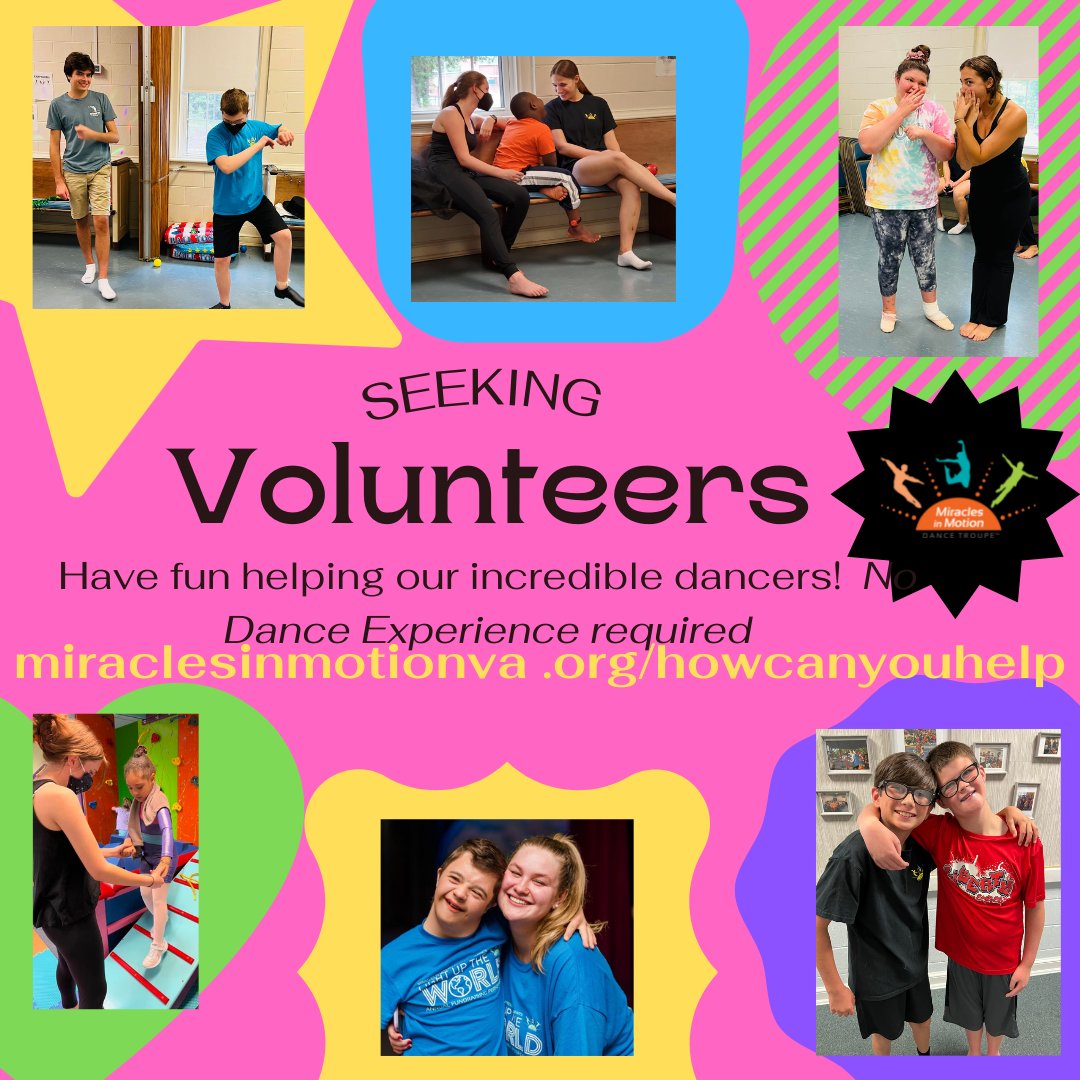 MIMdancers's tweet photo. Seeking VOLUNTEERS!
https://t.co/z2XCitmRHT https://t.co/VkWlX3SEtl