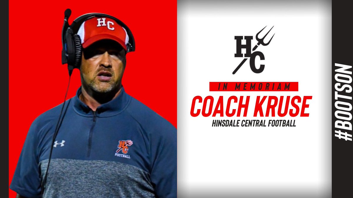 Today, the Red Devil football program and community has suffered an immeasurable loss with the passing of Coach Kruse. A committed father, coach, mentor and friend. You will forever be a member of the Red Devil Family. We hold the Kruse family in our thoughts and prayers.