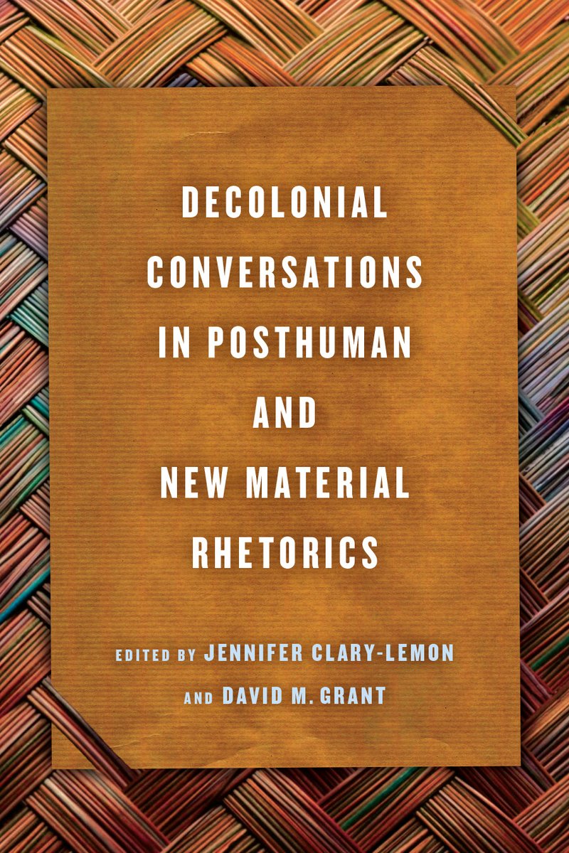 Congrats to <a href="/NCTE_CCCC/">NCTE CCCC</a>  American Indian Caucus fam on publications in Decolonial Conversations in Posthuman and New Material Rhetoricsed by Jennifer Clary-Lemon and David M. Grant <a href="/ohiostatepress/">The Ohio State University Press</a> including Joyce Rain Anderson, Andrea Riley Mukavetz  &amp; Malea Powell! #AIC4Cs