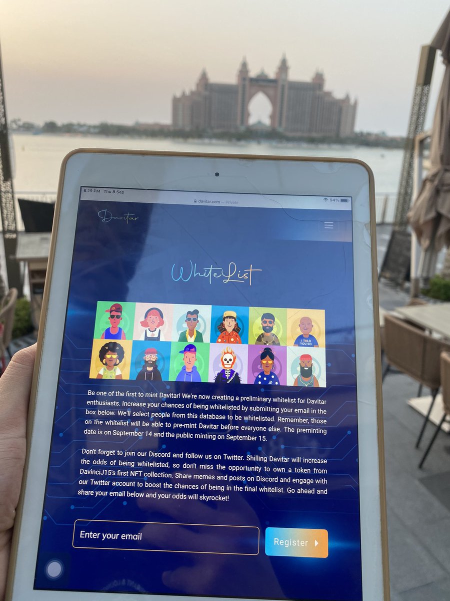 karimmeskini2's tweet photo. @Davitar_Nft @Davincij15 🚀🚀✌️🇦🇪🇦🇪 https://t.co/iGGv5AkWmu