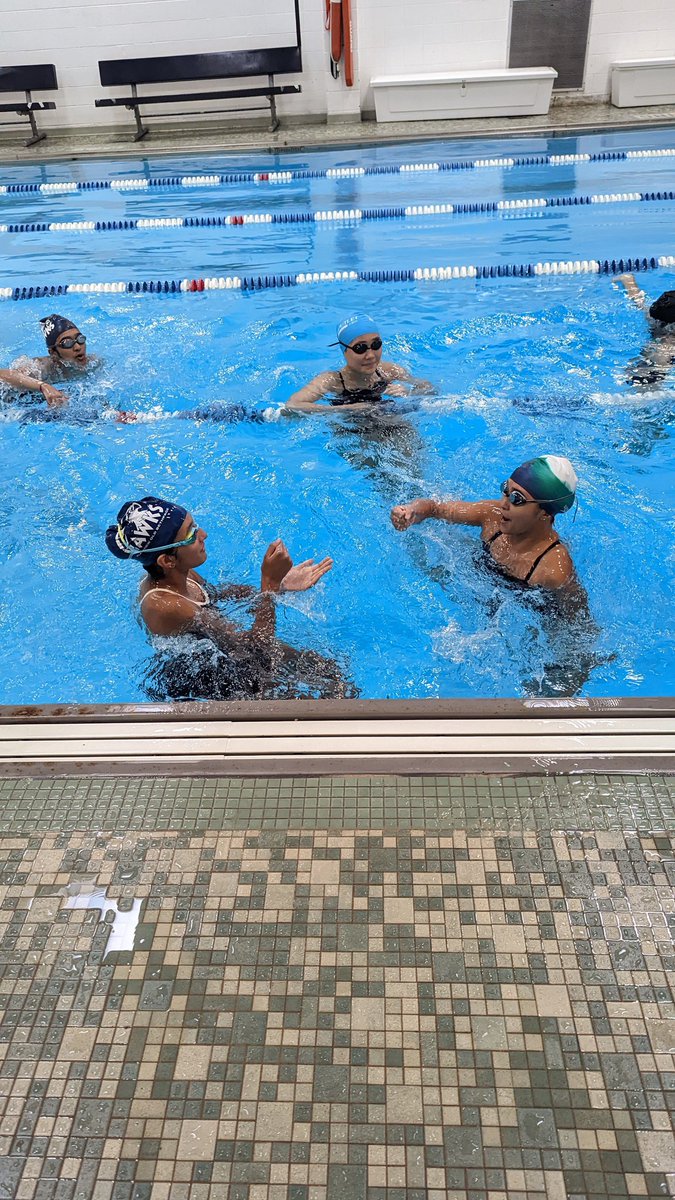 PobSwimDive's tweet photo. We played Rock Paper Scissors today for some team bonding before the Relay Carnival!! ⛰️📄✂️ https://t.co/DUQrSjjhDG