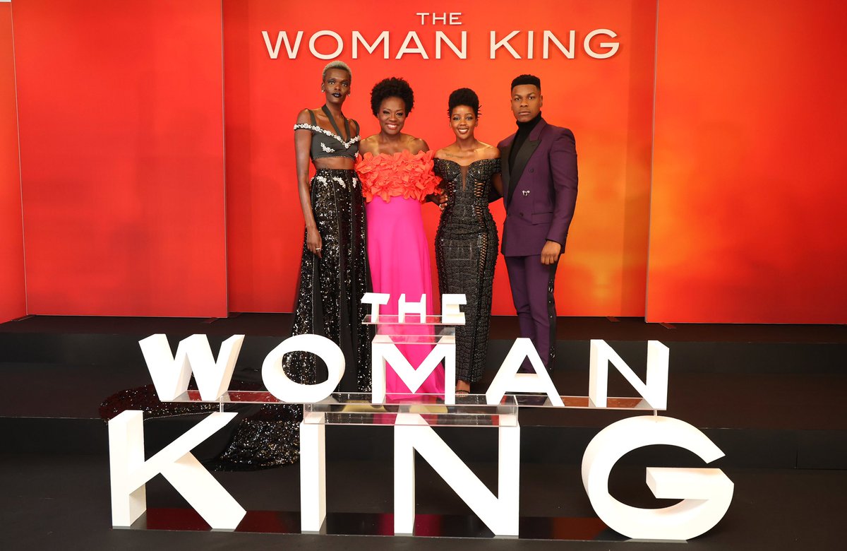 SonyPictures's tweet image. Welcome to the World Premiere of #TheWomanKing, starting now at #TIFF22 . @WomanKingMovie