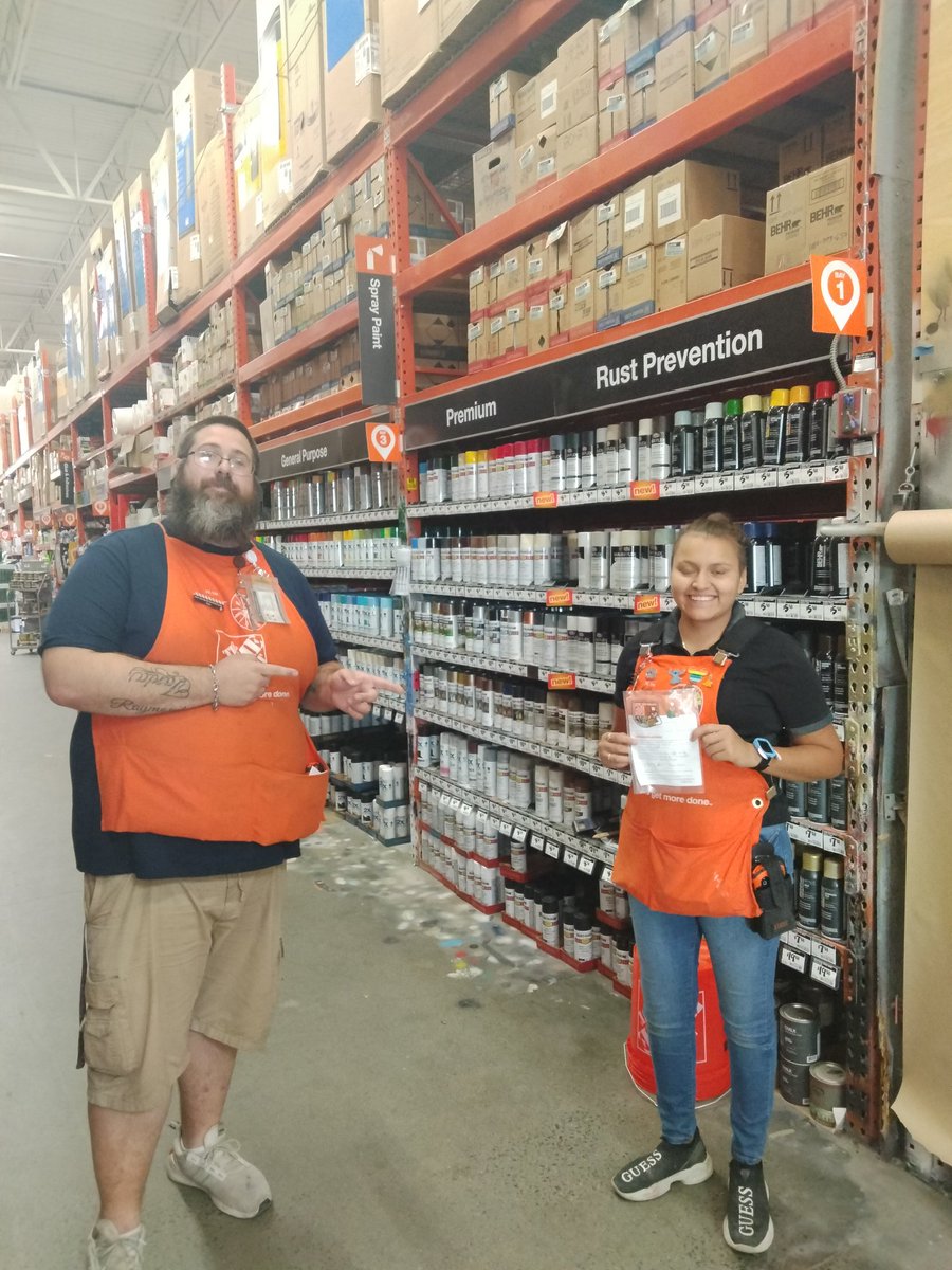 Recognizing Katherine for a great job in spray paint packing. Keep up the great work. <a href="/gerrymate1/">gerrymate</a> <a href="/HBullard13/">Harold Bullard</a> <a href="/OksanaChernata/">Oksana Assistant Store Manager</a> <a href="/Home6213/">Bridgeport Home Depot 6213</a> <a href="/kelly_presti/">Kelly Presti</a>