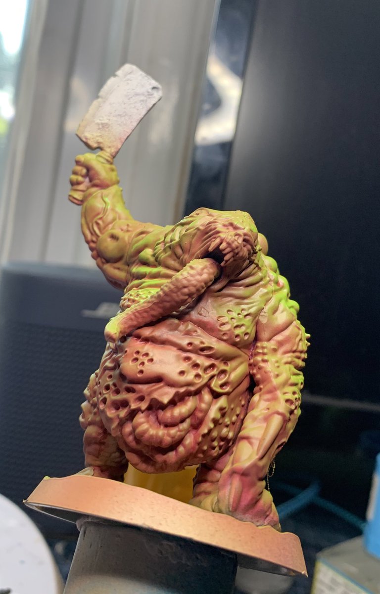 #hobbystreak day 730

Got this nubbles guy primed and base coated. Would get more done but gotta go to a baseball game.