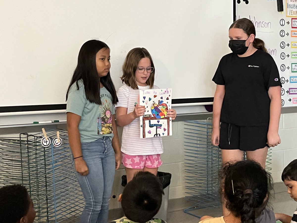 RSEsmART's tweet photo. I have thoroughly enjoyed listening to groups present their collaborative collage challenges! Students then voted on the one they felt was the most successful and that one will be displayed in the hallway! They have all done a fantastic job! @RSELions https://t.co/WdolNHd9fj