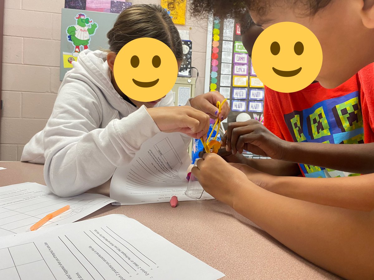 lbgerkens's tweet photo. First week = our first science lab. Ss had to “save Sam” (gummy worm) using only the tools they were given without touching him, his boat, or his life preserver. One of my fav lessons to teach about persistence, collaboration, scientific processes &amp; not giving up! @HTWPSchoolsNJ https://t.co/qigaclCRCb