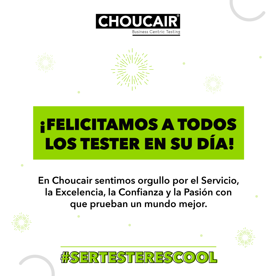 Hoy celebramos que nuestros #testers ejercen su pasión con perseverancia y método, son consistentes y enfocados en la calidad. ¡Feliz #DiaDelTester!