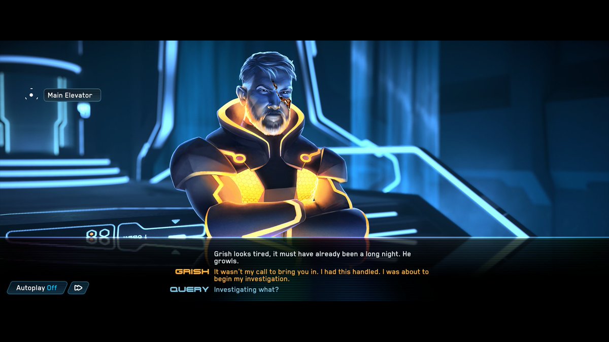 BithellGames's tweet photo. In a Grid forgotten by its creator, left alone to evolve without User intervention, an unprecedented crime has been committed. 

A vault at the heart of the Repository has been infiltrated – in the aftermath, the future of this Grid hangs in the balance.

#TRONIdentity #TRONGame https://t.co/h0KMy3mEVs