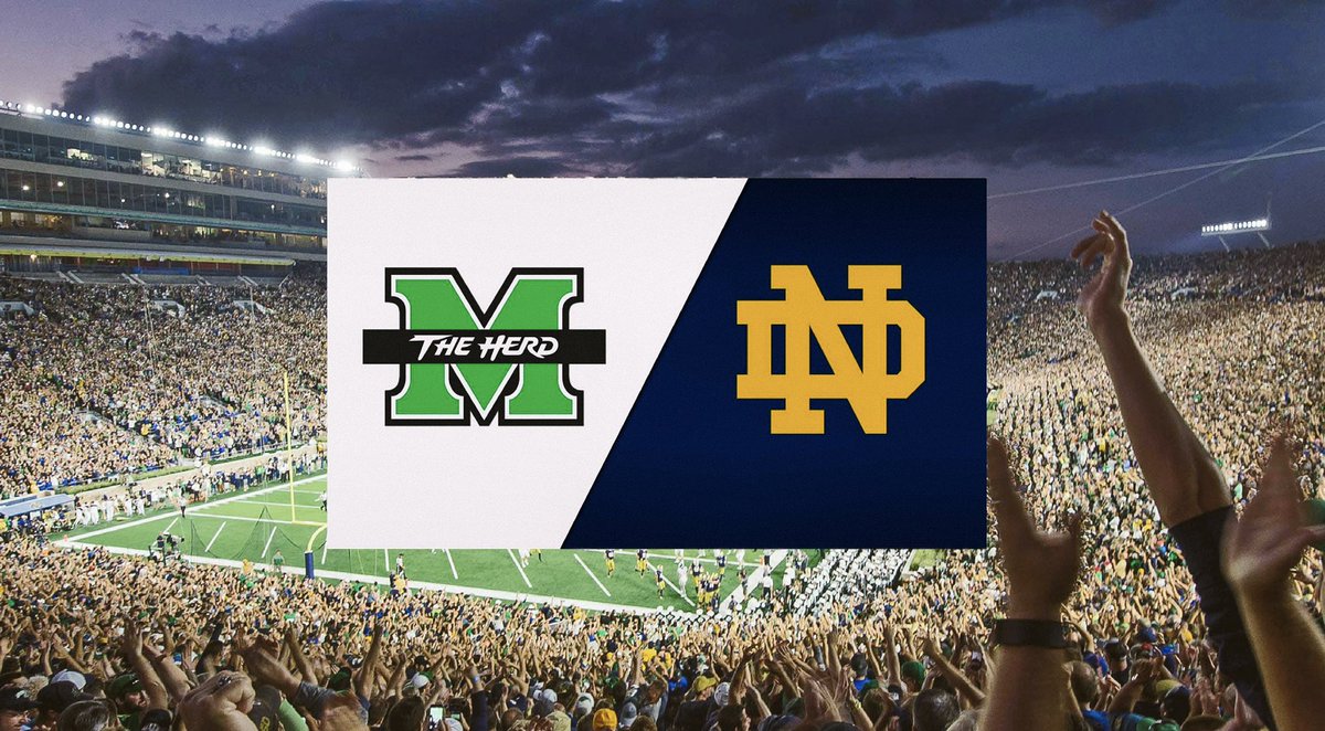 BarstoolMU's tweet photo. Win or Lose, 50 years ago Marshall was unsure about their football program.

Tomorrow, Marshall Football will be playing in one of the most iconic Football Stadiums against the #8 team in the country.

Moments like this just make you appreciate all the years we’ve prevailed. https://t.co/yftoIvuSge