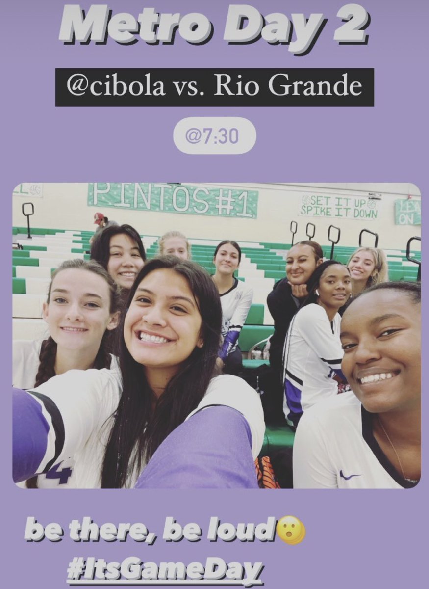 Metro Volleyball tonight! Support our girls!!🏐