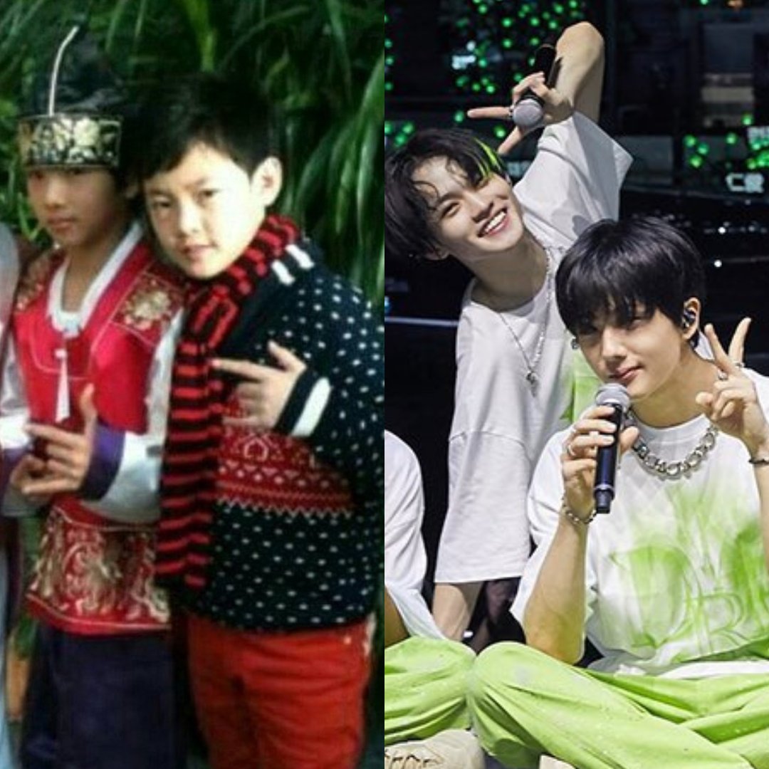 sungiele's tweet photo. ten years later these two kids who met by fate performed together for a thousands of people https://t.co/WabznI3dVc