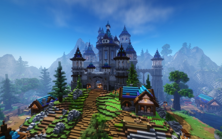 Minecraft Schematics On Twitter A Survival Castle By BreadBuilds Available On Https t co 