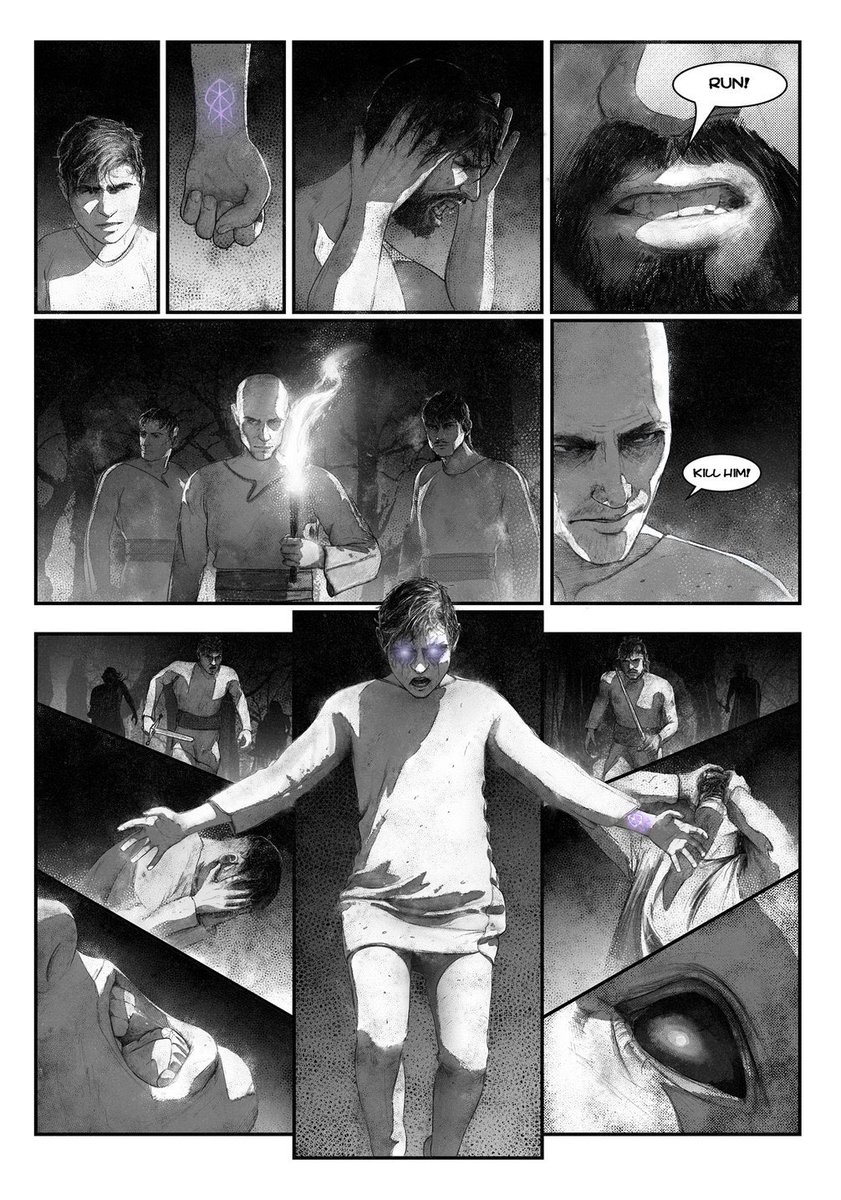 Proud of my latest, comic styled contribution to the Omnimorphs Art Book!
