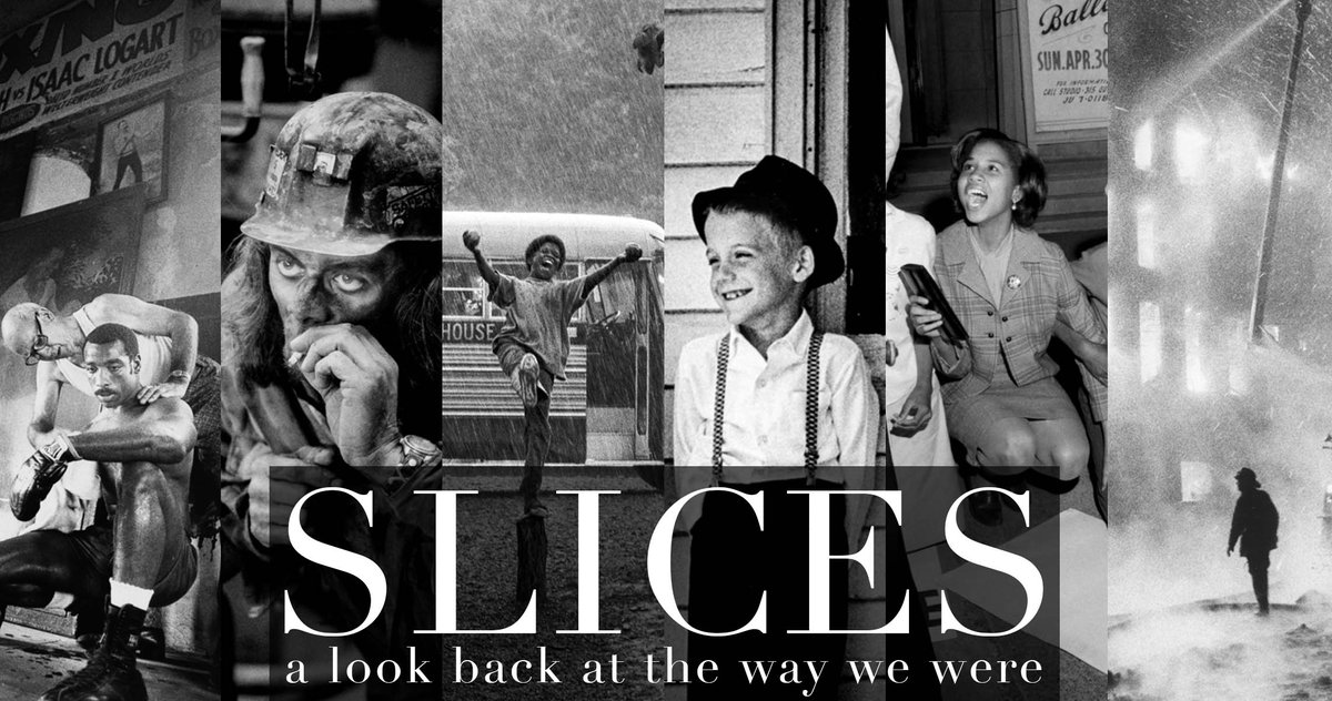 wkupj's tweet photo. From now until Nov. 4, check out "Slices: A Look Back at the Way We Were", the newest gallery in Jody Richards Hall featuring pictures from the archives of the Louisville Courier-Journal.
https://t.co/KVVpvfJxSR https://t.co/4L5kH7fQxy