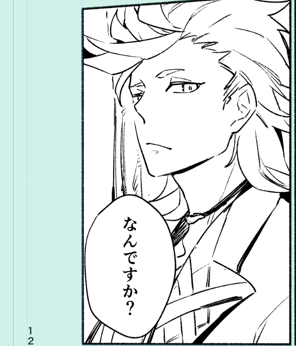 描けない造形過ぎて原稿落とすところだった 