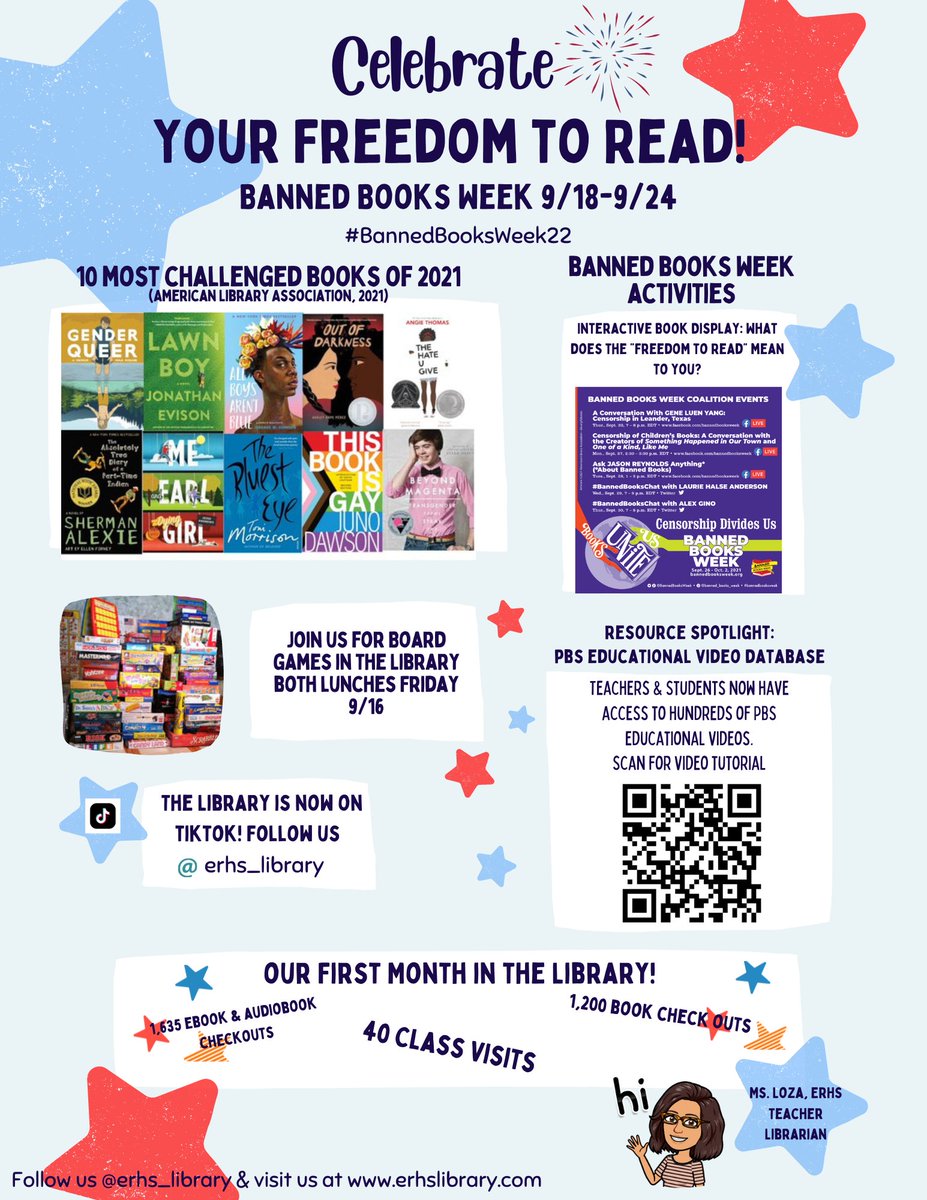 ERHS_library tweet media