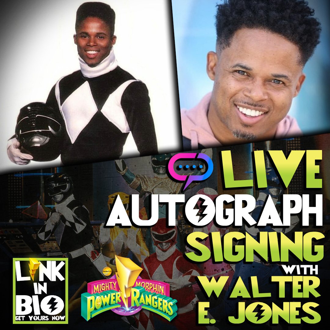 StreamilyLive's tweet photo. Mighty Morphin Power Rangers Walter E. Jones @Walterejones will be signing LIVE October 12!
Check link in bio to order your prints today or go to https://t.co/6MatXZLJvd
#walterejones #blackranger #LIVE #powerrangers #letsgo #webringjoy #autograph https://t.co/v7MdydzrsP