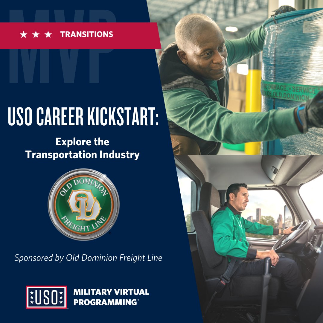 ❓Not sure which career path might be right for you❓ Join the USO on Sept 14 at 7p for a FREE webinar to learn about employment opportunities within the transportation and logistics industry featuring Old Dominion Freight Line, Inc. Register: fal.cn/3rKtz
