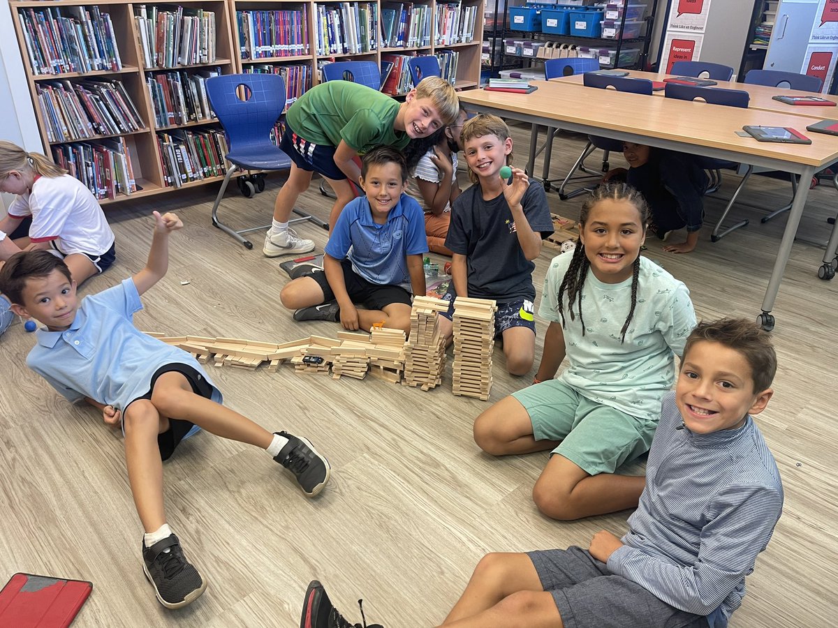 Collaboration is shown in all grades and ages at <a href="/HoughStreet220/">Hough Street School</a>! 

We are kicking this year off right with <a href="/KEVAplanks/">KEVA® Planks</a> building challenges. GO Hawks!!!! 
#webelong220
