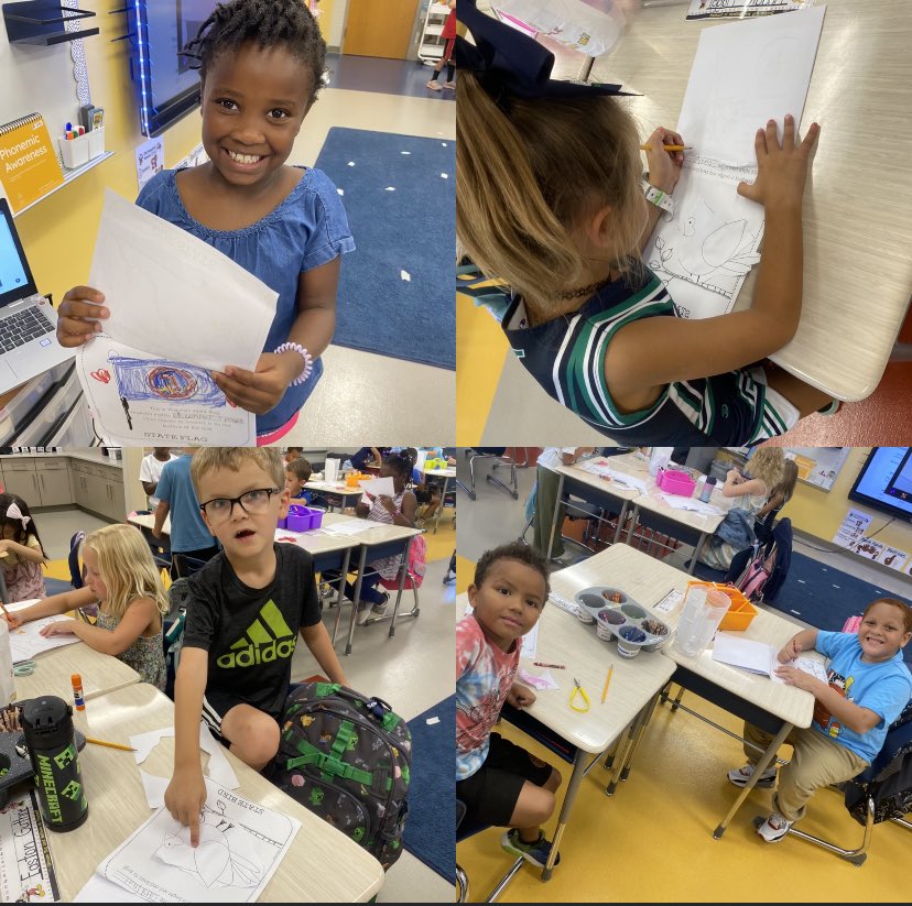 Caroline Solaimani (@abc_solaimani) on Twitter photo We had fun discussing “symbols” this week. The class studied VA symbols including the state seal, flag, tree, and bird. Check out their hard work! <a href="/OldHundredES/">Old Hundred Elementary School</a> We had fun discussing “symbols” this week. The class studied VA symbols including the state seal, flag, tree, and bird. Check out their hard work! <a href="/OldHundredES/">Old Hundred Elementary School</a>