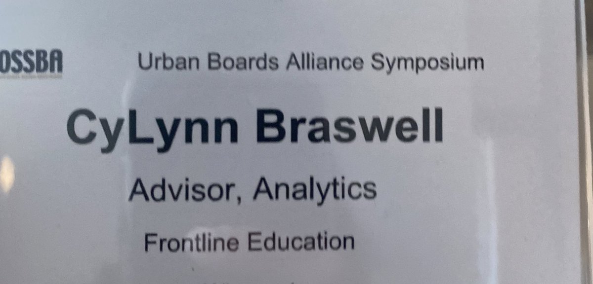 CyLynnB's tweet photo. Just wrapped up an excellent symposium presentation for @FrontlineEdu & our Virginia friends! @CofSSBA is an extraordinary experience with the energy of amazing school board leaders. Jeff & Rodney were great co-presenters! #challengingEnvironments #dataInformed #BetterSupport https://t.co/kOy38Pg9lT