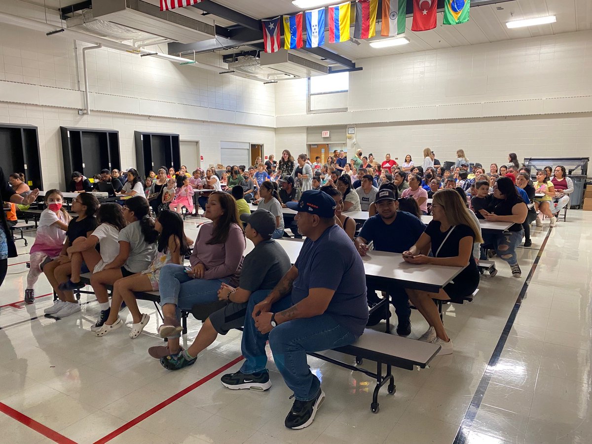 This is what family support looks like!  We had the best attendance for Curriculum Night in a very long time! #BeaverBeliefs #ASD4all