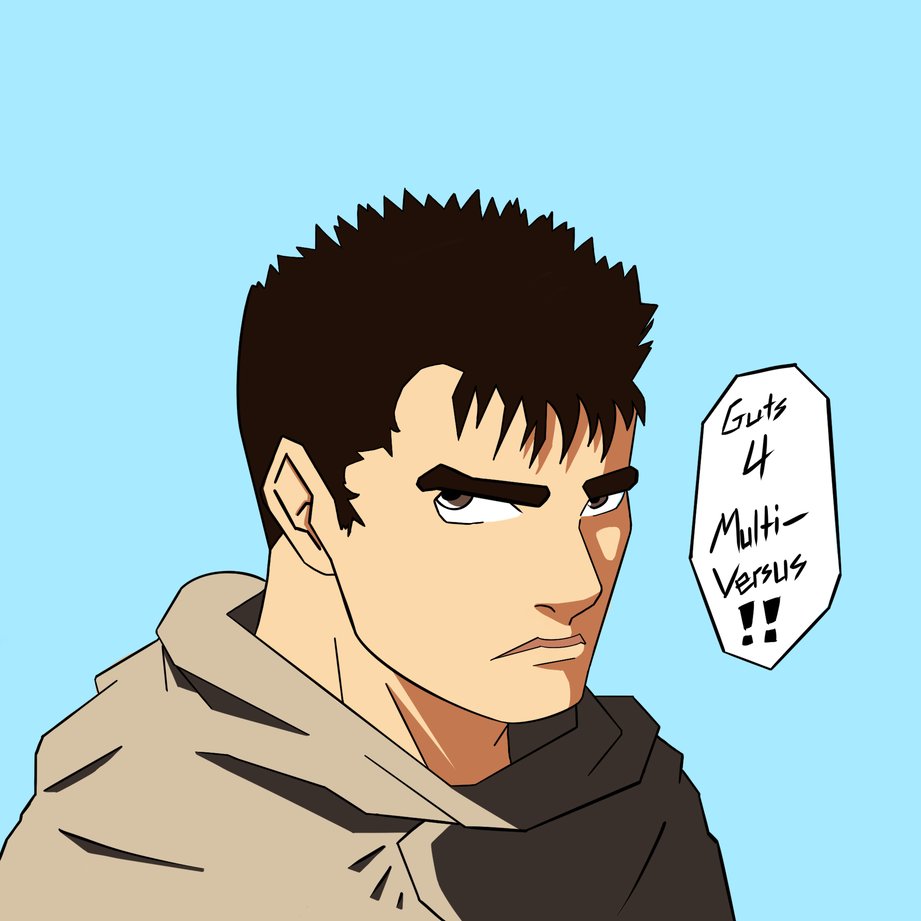 duckeFGC's tweet image. Pfp I did for @GutsMultiVersus many more to come!