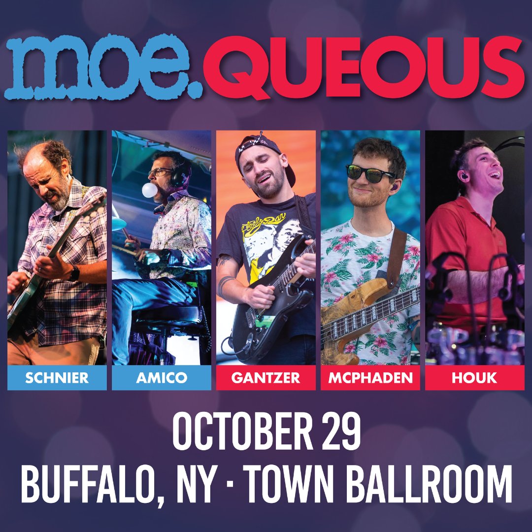 moe. (@moeperiod) on Twitter photo <a href="/alschnier/">Al Schnier</a> and <a href="/vinnieamico/">Vinnie</a> join forces with the guys of <a href="/AqueousBand/">Aqueous</a> this October at <a href="/townballroom/">Town Ballroom</a>! Tickets available at moremusic.at/moe102922 🐷🐳
#moetheband #moequeous <a href="/alschnier/">Al Schnier</a> and <a href="/vinnieamico/">Vinnie</a> join forces with the guys of <a href="/AqueousBand/">Aqueous</a> this October at <a href="/townballroom/">Town Ballroom</a>! Tickets available at moremusic.at/moe102922 🐷🐳
#moetheband #moequeous
