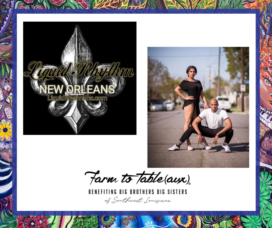 bbbsofswla's tweet photo. Introducing Liquid Rhythm, the sultry Latin Dance team that will have us ready to hit the dance floor with them at #farmtotableauxLakeCharles! You don't want to miss this #HelloHavana performance! https://t.co/48MJGM8ml2