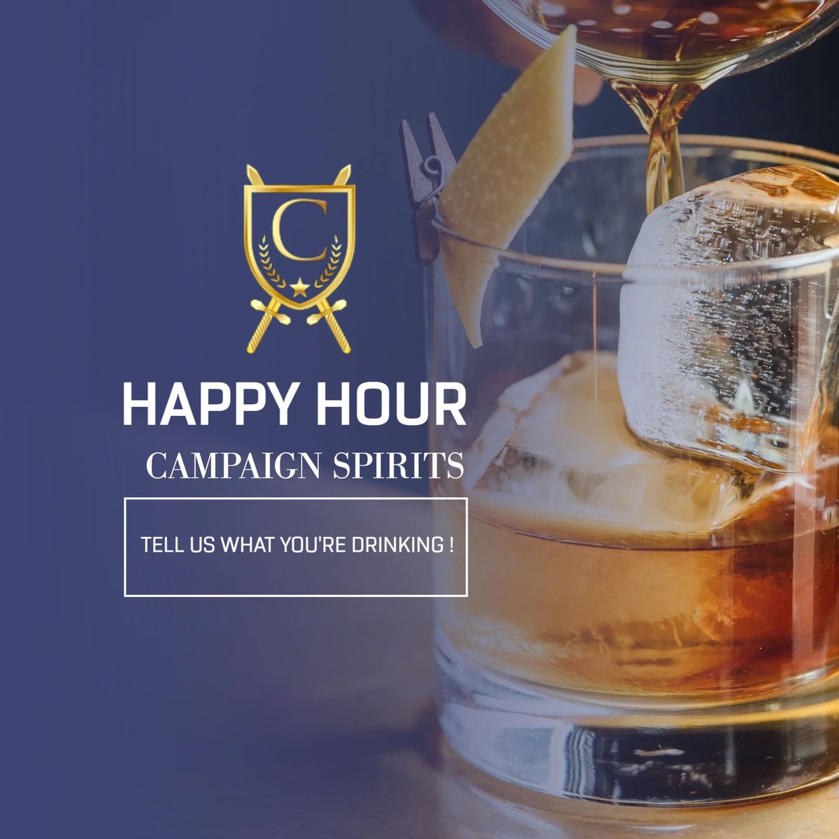 CampaignSpirits's tweet photo. Friday Happy Hour is the best hour of the week. Tell us your drink of preference in the comments below. https://t.co/AJwkXXb7s6