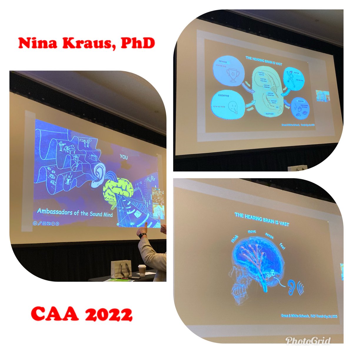 Thank you <a href="/CAA_Audiology/">CAA</a> for bringing Dr.Nina Kraus, PhD to share the amazing work on the sound mind with Cali Audiologists 🧠 🦻🏼👂🏽#caaud2022 #audpeeps #northwestern