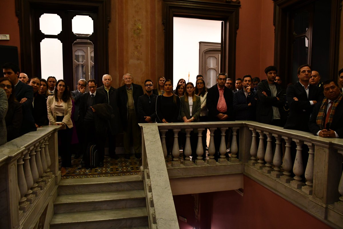 ONUUruguay's tweet photo. Hoy es un dia de alta emoción para nosotros: inauguramos nuestra casa en Uruguay! Con emotivos discursos de @Lacroix_UN @beatrizargimon y @PabloRuizHiebra 
Son todas y todos bienvenidos! https://t.co/tuWF6UBPG7