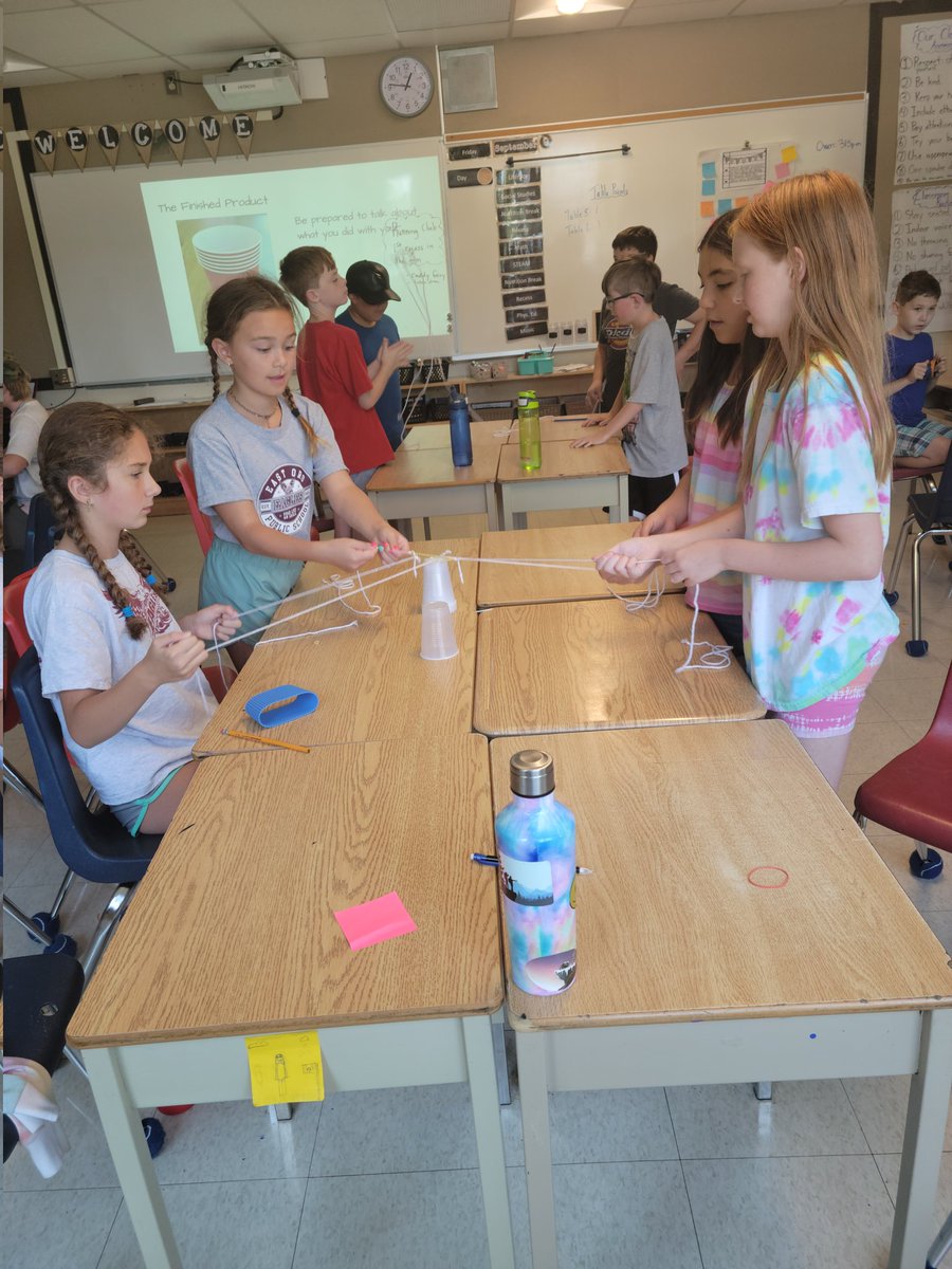 missKAR21's tweet photo. What an awesome first week of the 2022/2023 school year with my 29 grade 5 students @EastOroPS #scdsbfirst20daysofmath #STEAM #teamwork #problemSolving #community #handsonlearning #firstweekofschool2022 https://t.co/YmNwJ7RTVQ