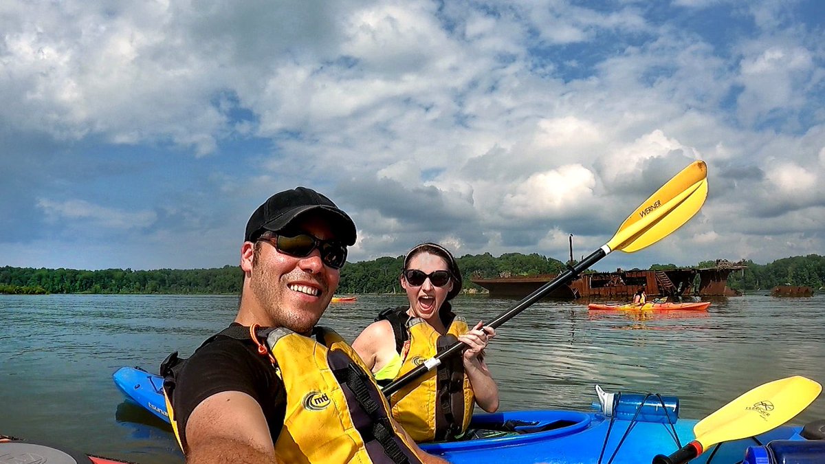 PokyLilWanderer's tweet photo. This #Top4Theme shows that you just canโt take my husband & I anywhere without fun & shenanigans following.
Kayaking Ghost Fleet of Mallows Bay, MD
Carousel of Happiness Nederland, CO
Mural in Austin, TX
Blue Lagoon, Iceland
#Top4Fun is a perfect send off for @CharlesMcCool https://t.co/gynBM2ml6l