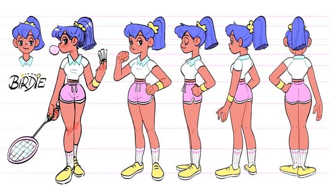 New pinned tweet!  My freelance gig at CN will be wrapping soon, so I'll be available for character design work! Past clients include WBA, Marvel, CN   ginatnhnguyen.com  rep'd by  