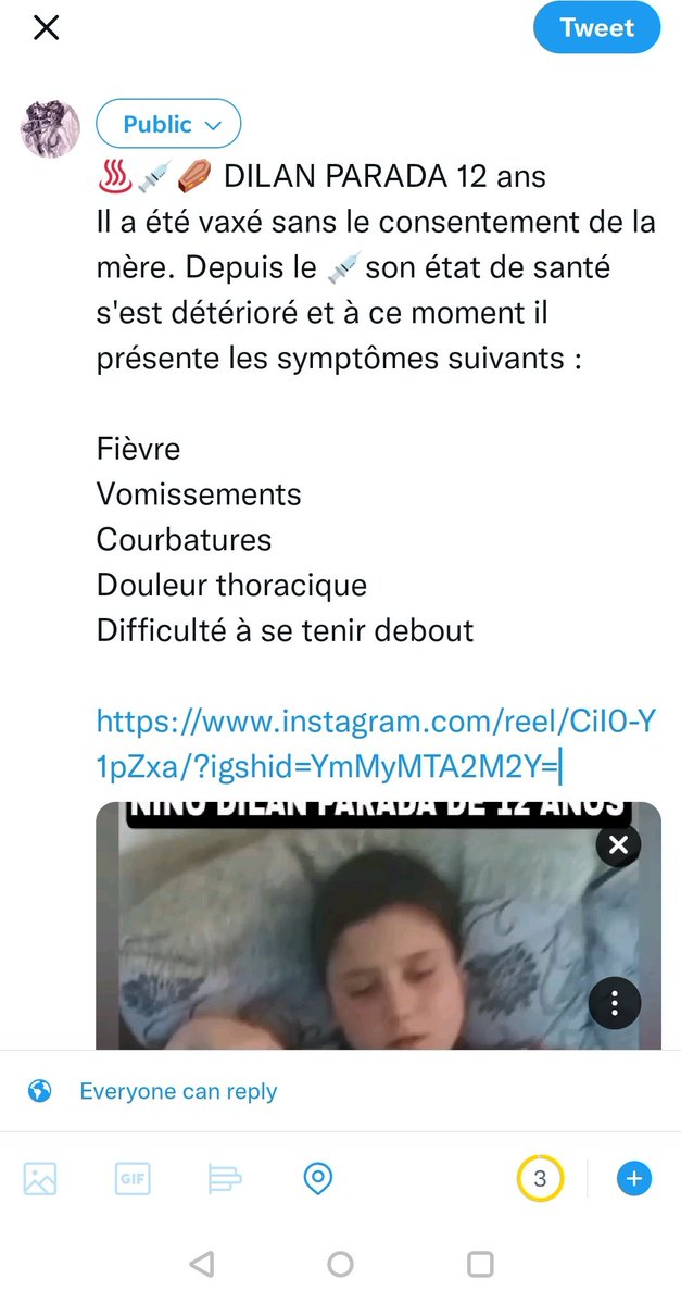 ResoNoVax's tweet photo. 🖕🖕🖕#Twhitler ne veut pas me laisser poster ca 👇

https://t.co/W4NOBLSTjt https://t.co/vskdHpJlMp