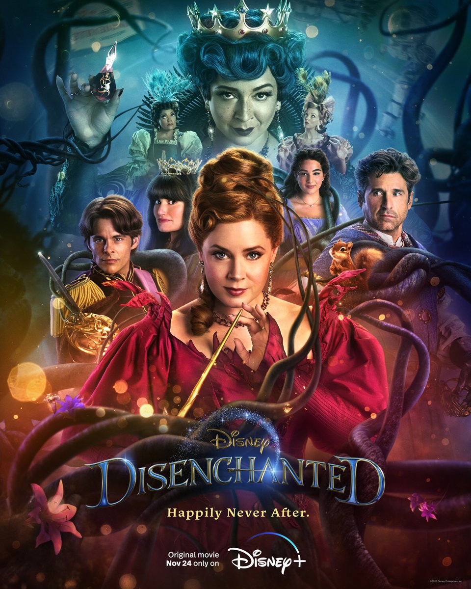 Happily never after. #Disenchanted, an Original movie, starts streaming November 24 on @DisneyPlus.