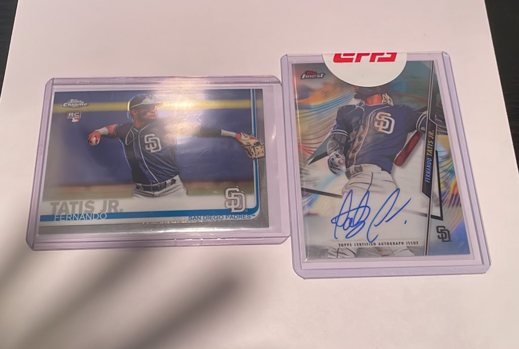 NYCardGuys's tweet photo. $150 bmwt
2020 finest auto

$38 bmwt
Chrome RC

@sports_sell @MDRANSOM1 @SportsSell3 @CardboardEchoes @TheHobby247 https://t.co/RCy2B4K0Iy