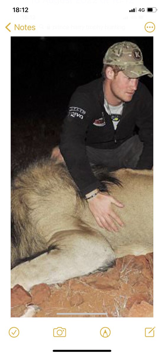 Olga03713154's tweet photo. @7Jack10 @chrisshipitv I think he’s as much to blame. He’s not a nice person. He’s a nasty racist and takes pleasure in killing animals. He was known as Bunker Harry in Afghanistan. https://t.co/76IZvskgMM